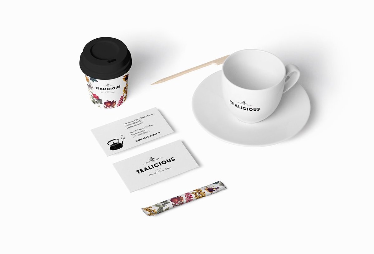 Tealicious茶叶店品牌设计