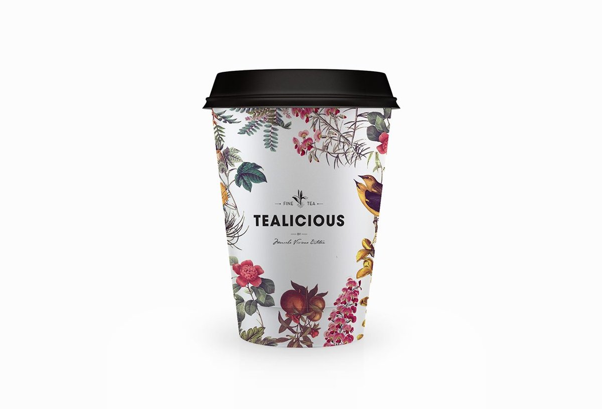 Tealicious茶叶店品牌设计