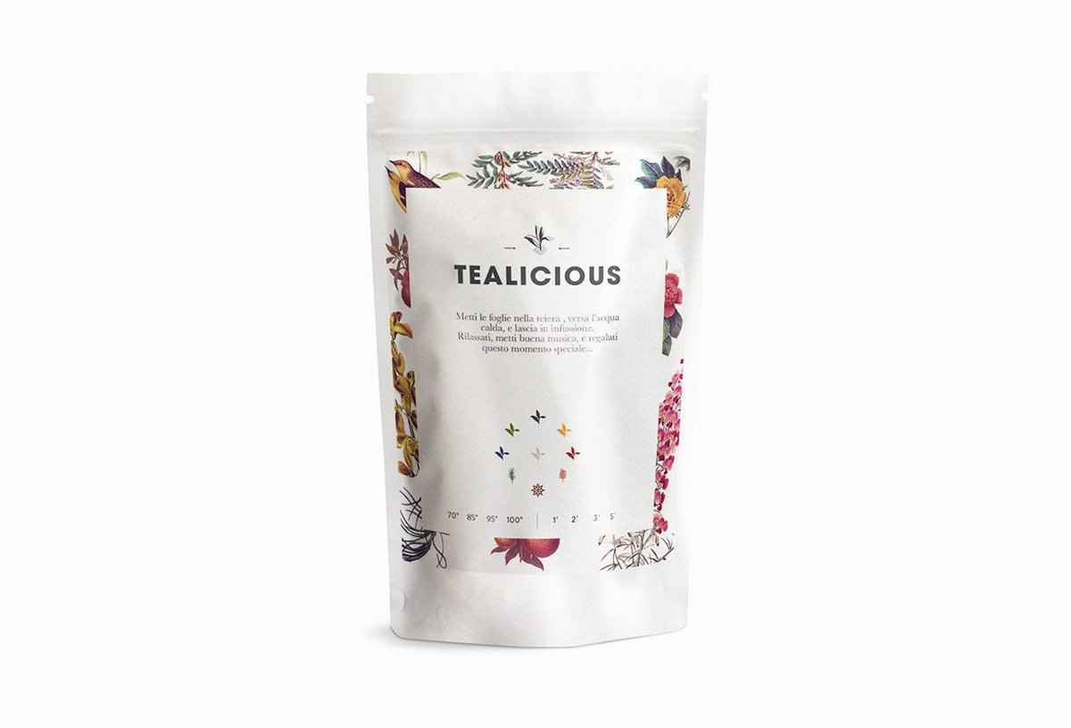 Tealicious茶叶店品牌设计