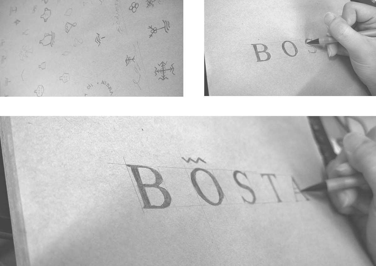 Bosta护肤品视觉形象