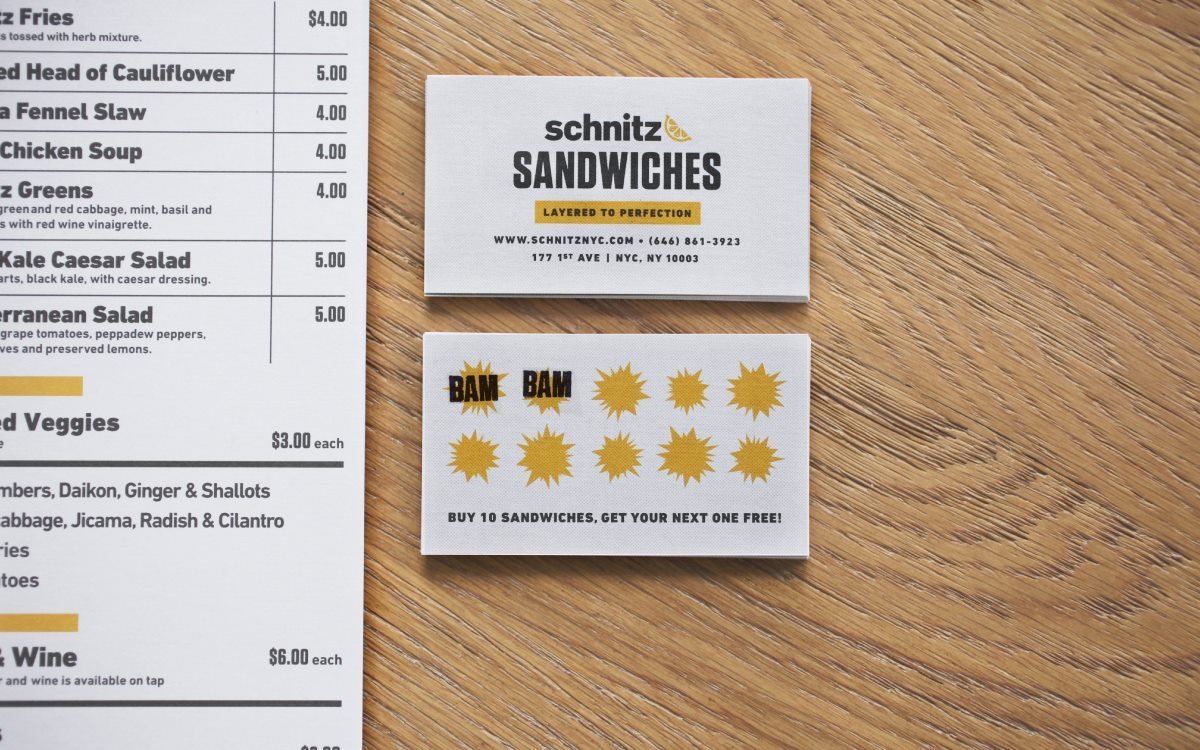 Schnitz餐厅品牌形象