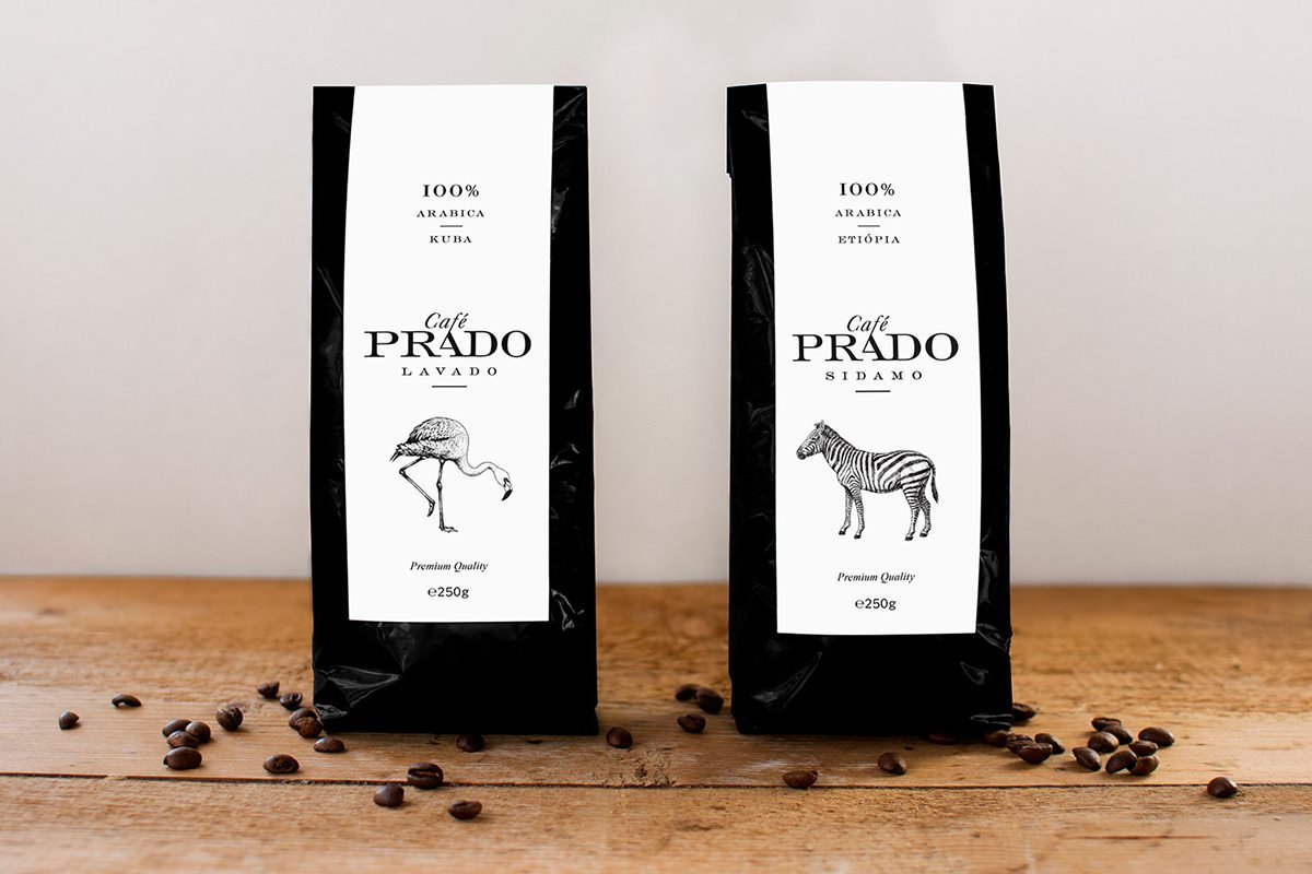 Café Prado 咖啡品牌形象设计