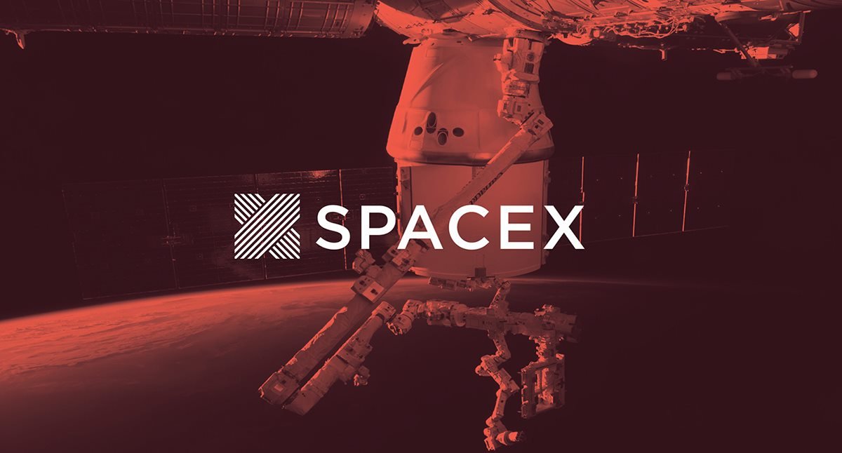 SpaceX美国航天科技品牌视觉设计