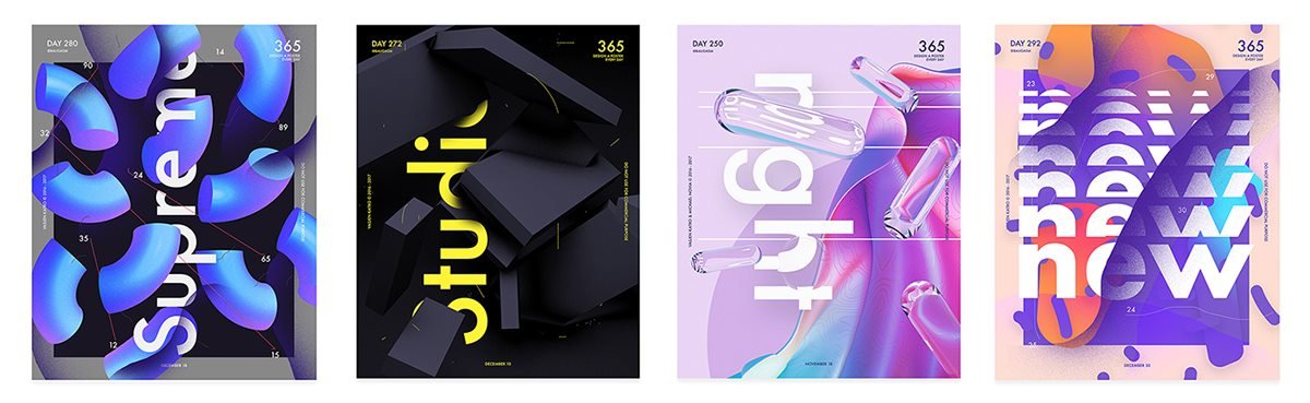 20例品牌VI设计  海报设计展示