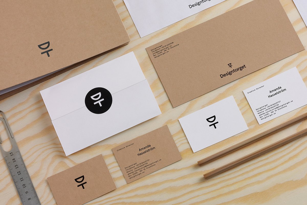Designtorget生活超市VI形象  名片设计