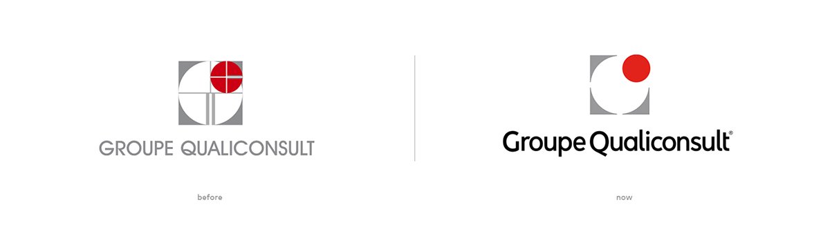 Groupe Qualiconsult建筑公司VI形象设计  标志展示