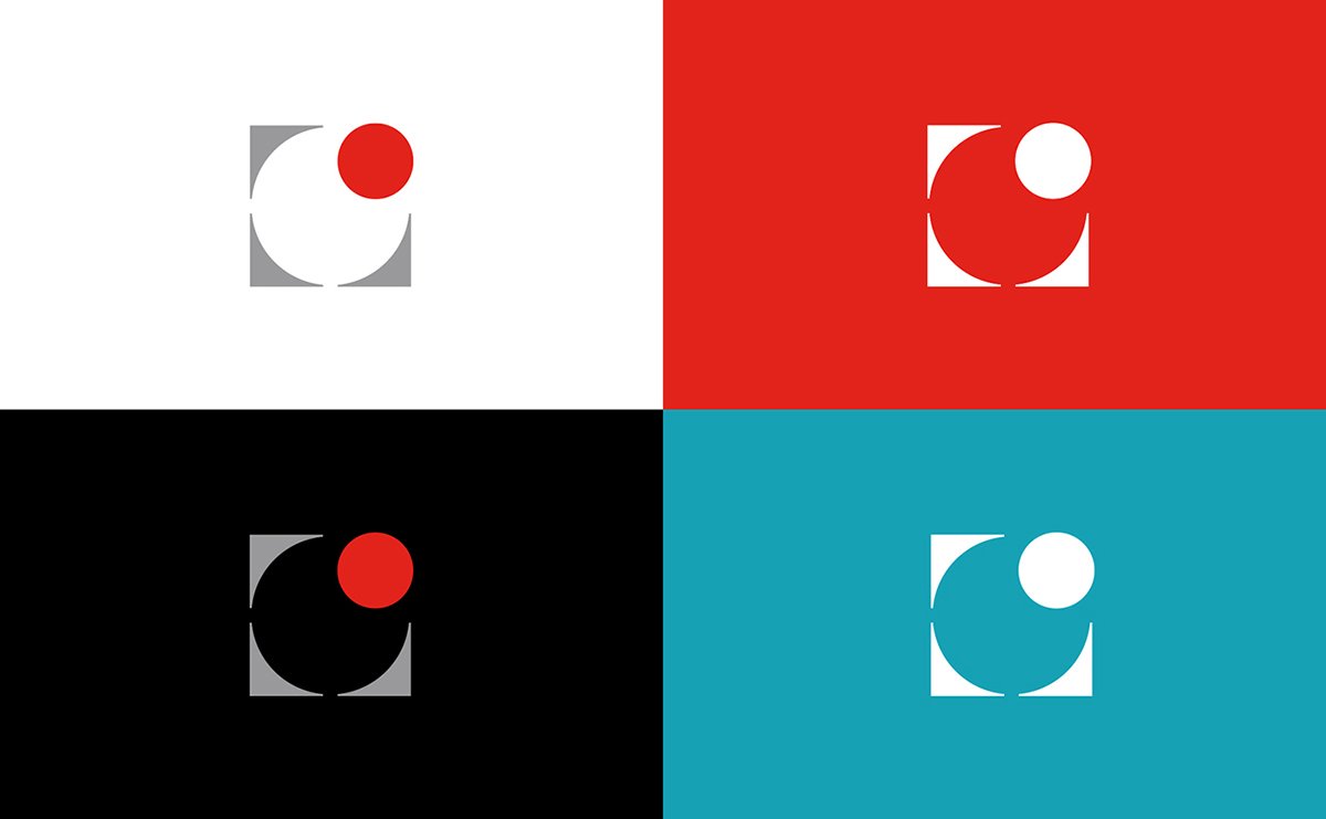 Groupe Qualiconsult建筑公司VI形象设计  标准色展示