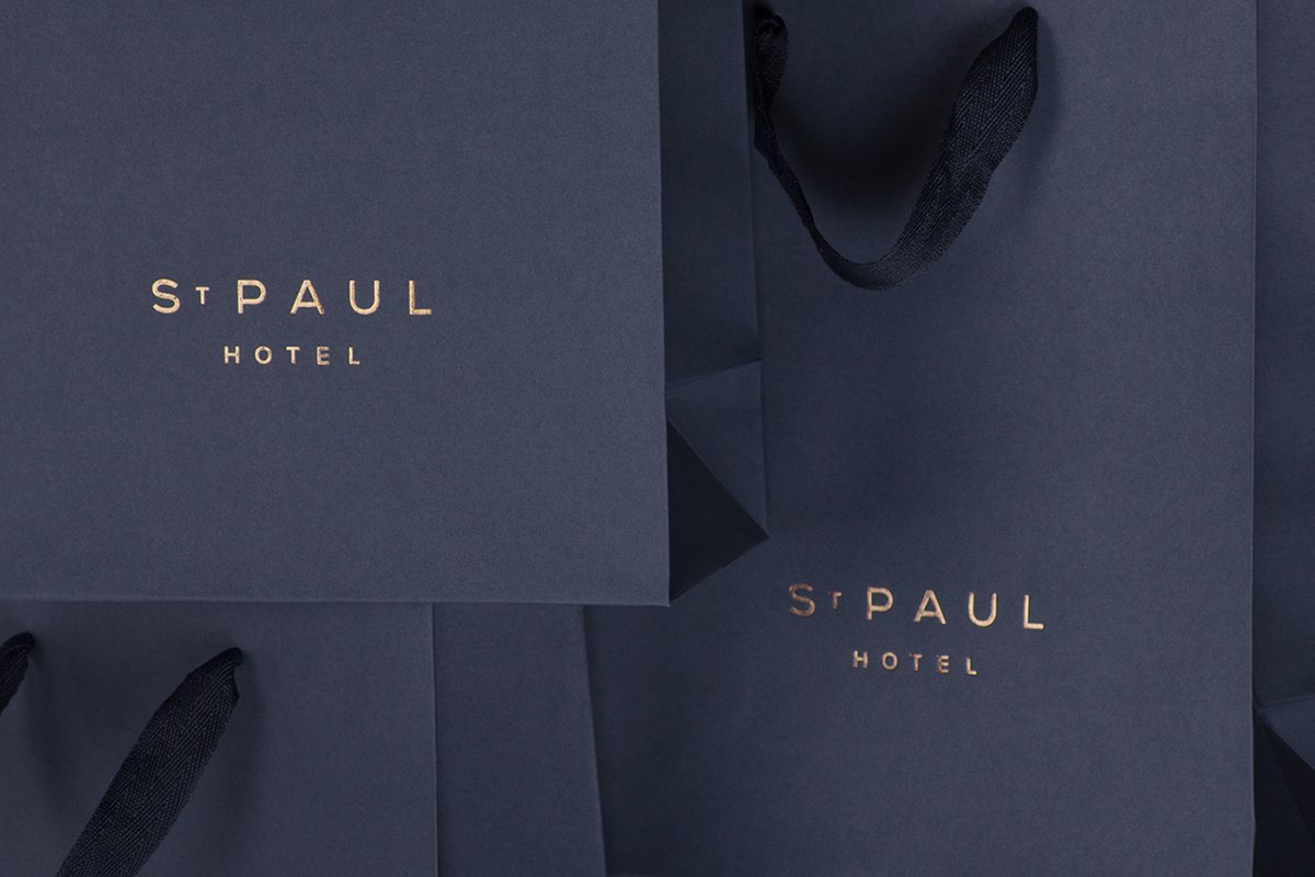 STPAUL HOTEL咖啡厅VI形象  标志展示