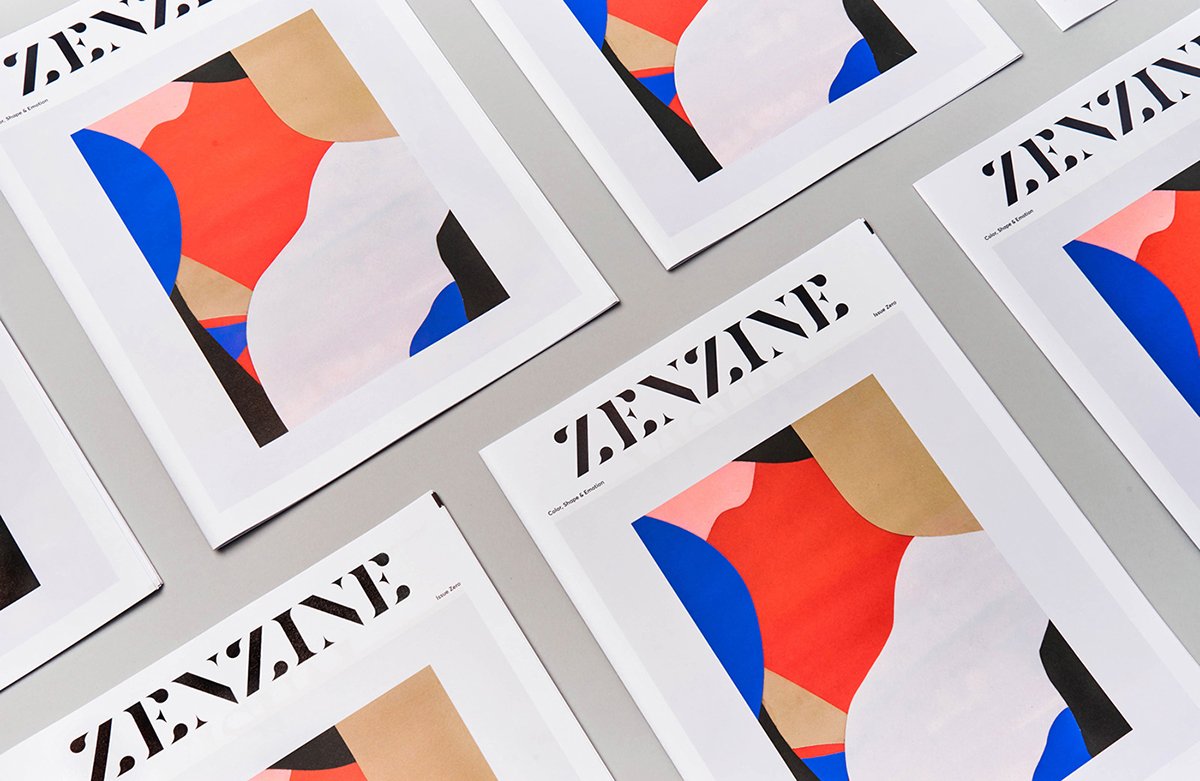 Zenzine画册VI形象设计展示  画册设计