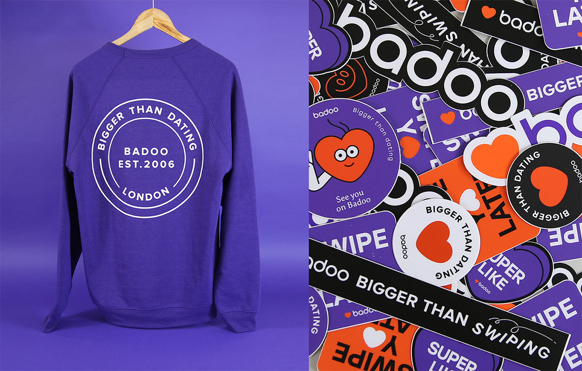 深圳VI设计  深圳VI策划  BADOO“心”科技公司VI形象  服装设计
