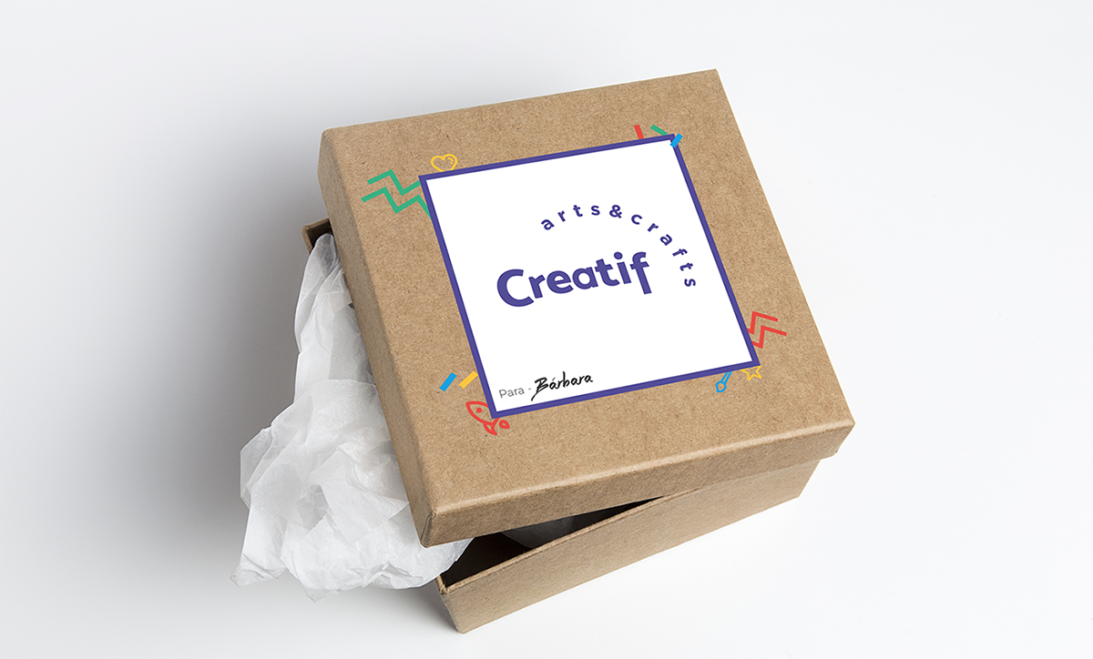深圳VI设计  深圳VI策划  Creatif儿童工艺品VI形象设计  包装设计
