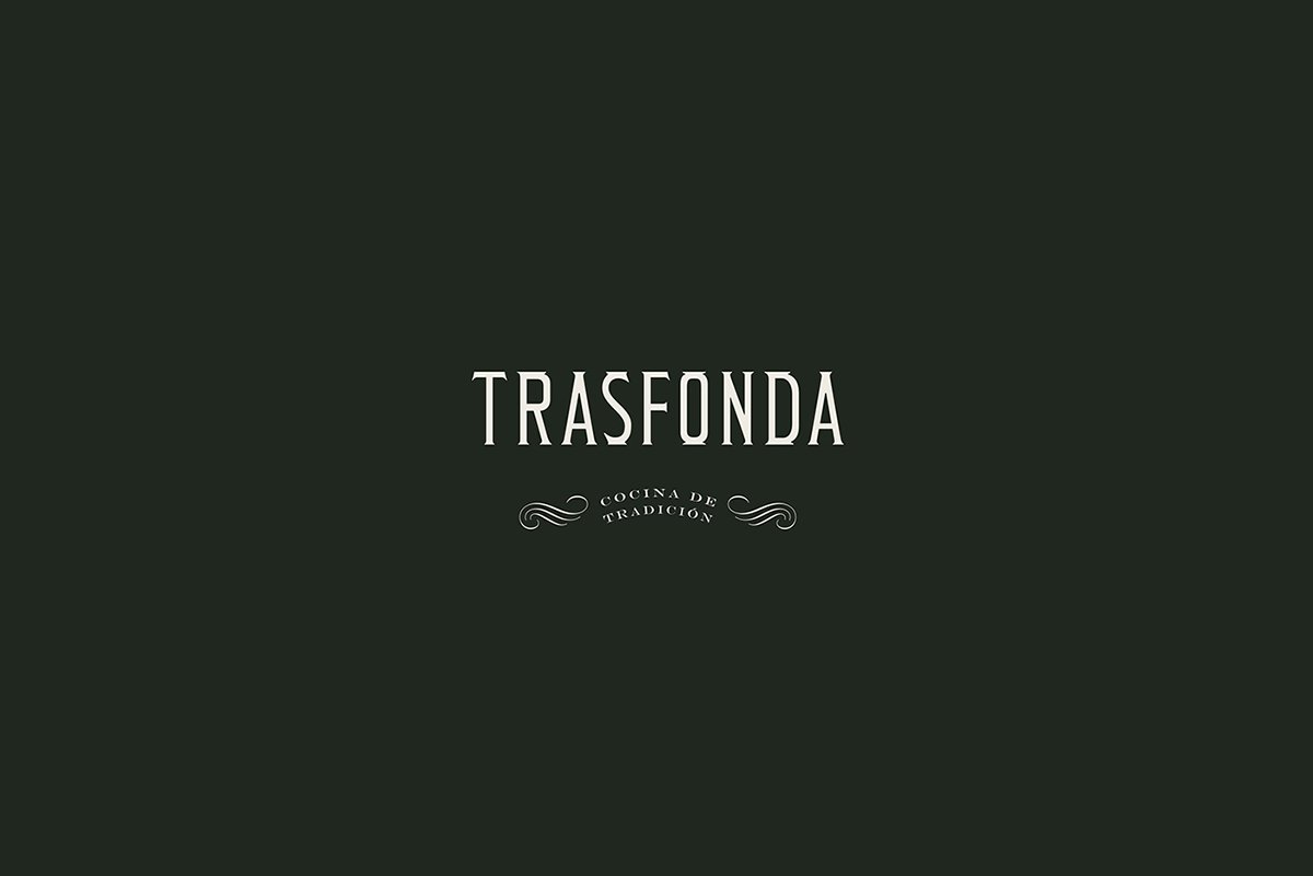 深圳VI设计  深圳VI策划  Trasfonda餐厅VI形象设计  标志设计