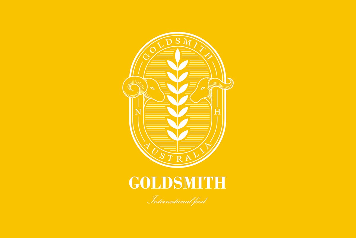 深圳VI设计  深圳VI策划 Goldsmith肉类品VI形象设计  标志设计
