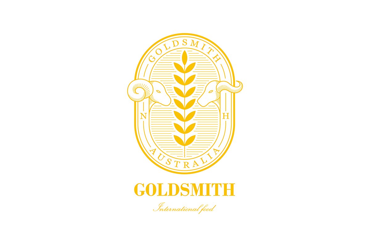 深圳VI设计  深圳VI策划 Goldsmith肉类品VI形象设计  标志设计