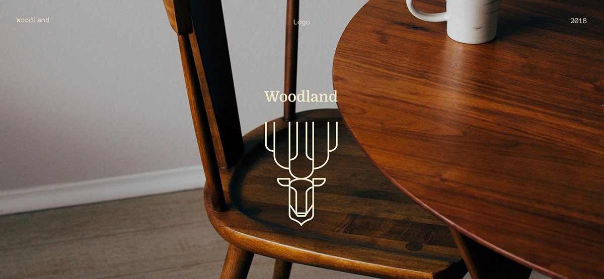 Woodland手工木制品品牌vi设计欣赏，手工木制品品牌，手工木制品品牌vi设计，家具品牌vi设计，家具品牌视觉形象识别设计，深圳vi设计，深圳品牌视觉形象识别设计，左右格局