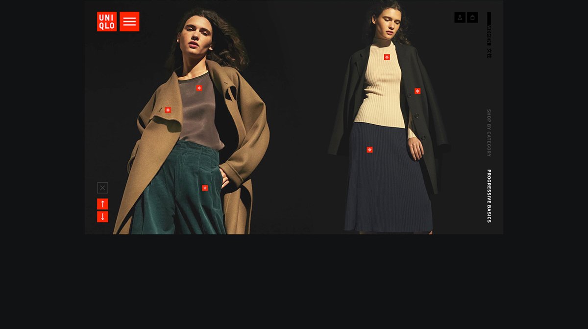 UNIQLO优衣库（服饰）品牌线上商城官网界面设计，服饰品牌官网，官网界面设计，商城界面设计，服饰官网设计