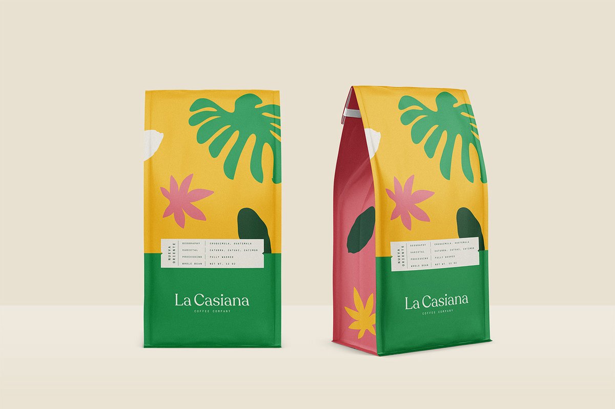 La Casiana咖啡店品牌vi设计和包装设计，vi设计，品牌vi设计，咖啡店vi设计，咖啡店包装设计，咖啡店品牌vi，品牌vi设计和包装设计，深圳vi设计，左右格局
