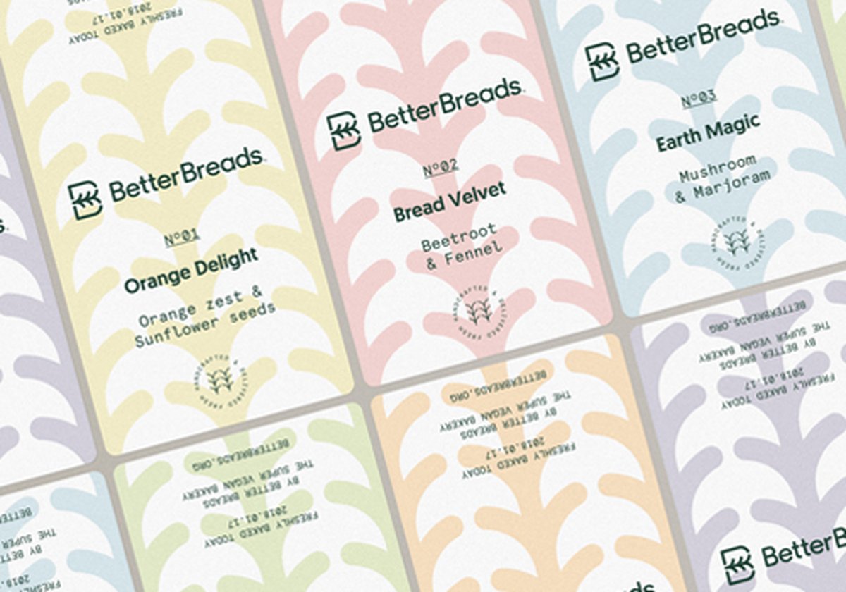 （食品）素食面包店品牌vi设计—Better Breads 图标