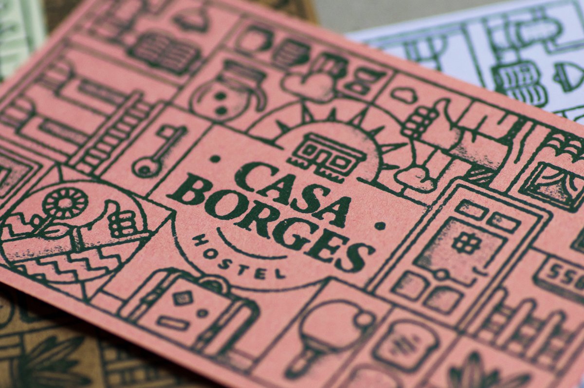 Casa Borges 旅馆品牌vi设计—视觉形象设计，vi设计，视觉形象设计，旅馆品牌vi设计，图形设计，旅馆vi设计，vi品牌策划，深圳vi设计，左右格局