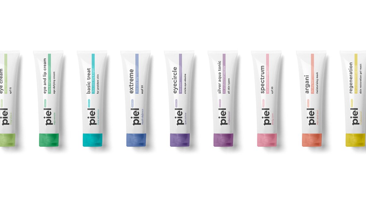 Piel Cosmetics 化妆品品牌vi设计——企业形象升级策划案例，vi设计，视觉形象设计，化妆品品牌vi设计，化妆品vi设计，品牌vi设计，vi品牌策划，深圳vi设计，左右格局