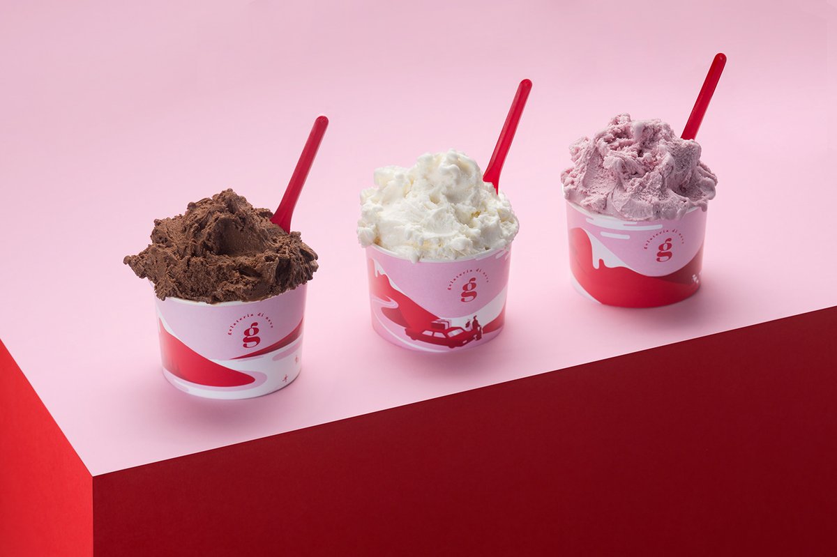 冷冻甜点 Di Neve 品牌vi设计—”g“品牌标识设计，vi设计，食品vi设计，甜点品牌vi设计，品牌标识设计，品牌vi设计，vi品牌策划，深圳vi设计，左右格局