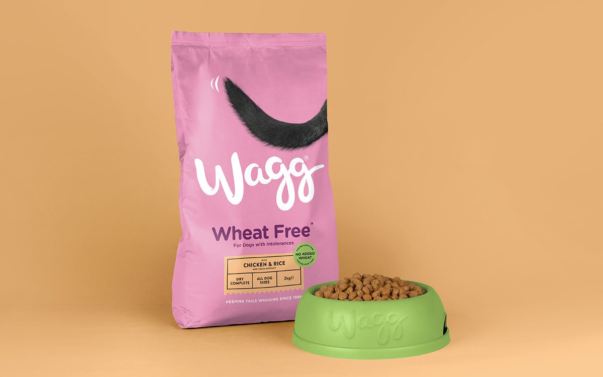 宠物食品 Wagg 品牌标识vi设计及品牌重塑，vi设计，食品vi设计，品牌形象设计，食品品牌vi设计，标识设计，品牌vi设计，品牌策划，深圳vi设计，左右格局