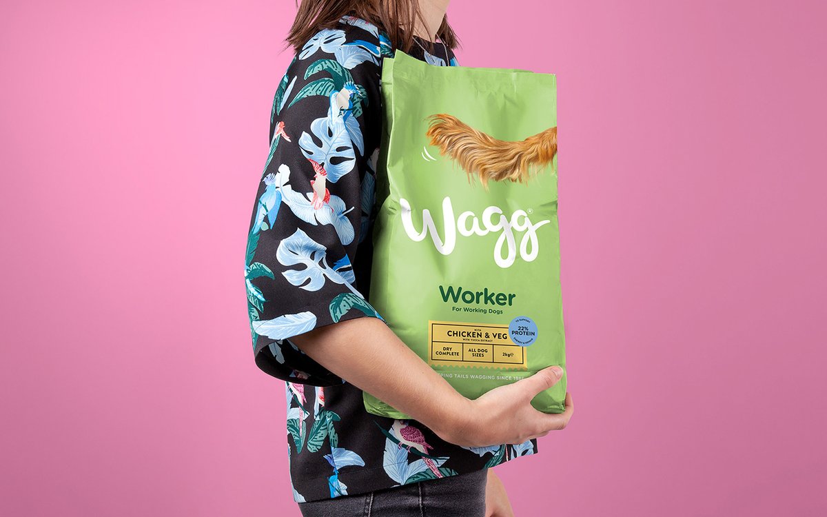 宠物食品 Wagg 品牌标识vi设计及品牌重塑，vi设计，食品vi设计，品牌形象设计，食品品牌vi设计，标识设计，品牌vi设计，品牌策划，深圳vi设计，左右格局