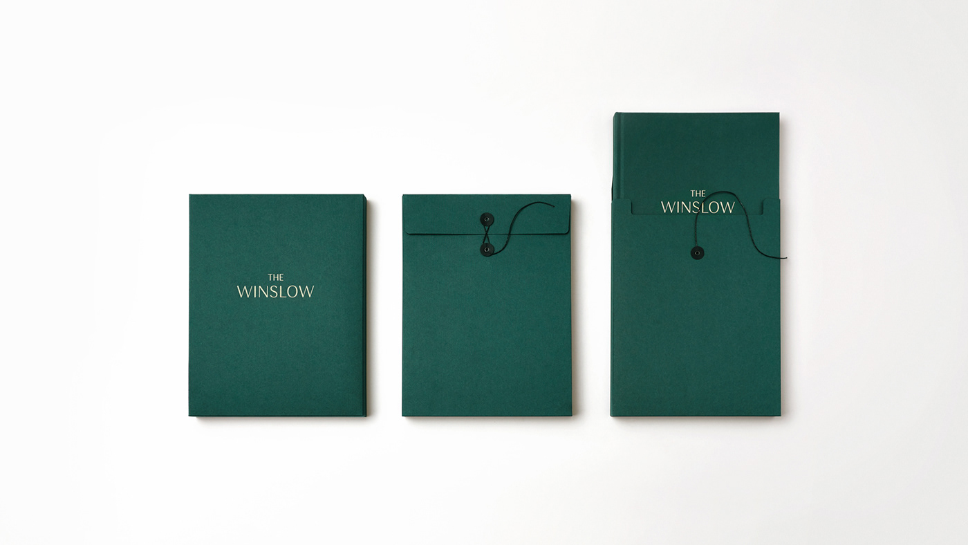 Winslow精品酒店住宅品牌VI设计与营销策划案例，酒店VI设计，酒店品牌设计，深圳营销策划，深圳VI设计，左右格局