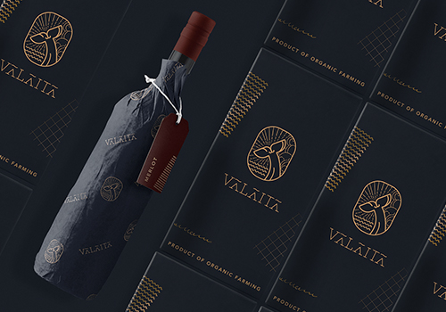 Valaita精致葡萄酒品牌VI设计——插图包装设计欣赏