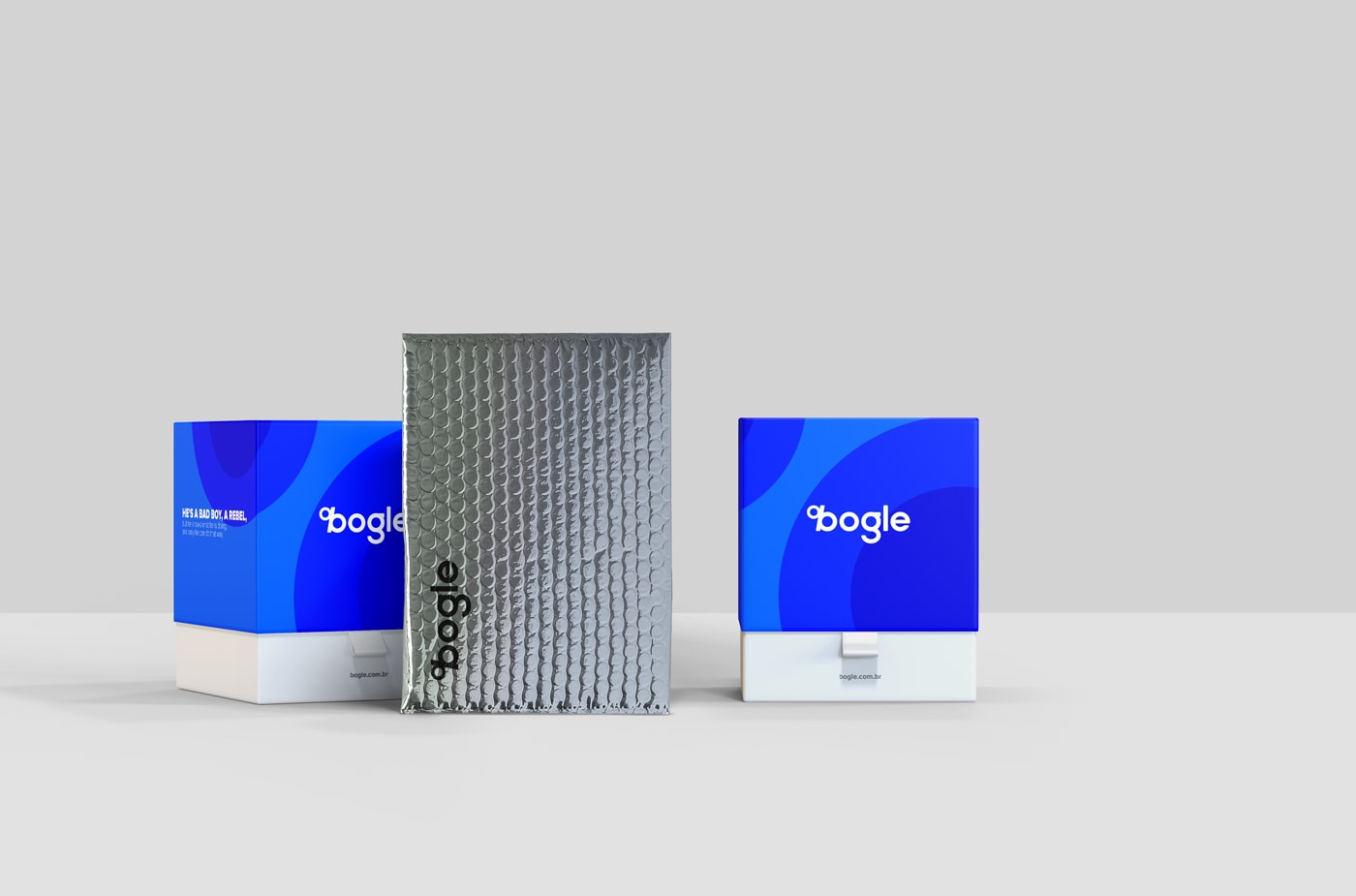 Bogle 巴西金融科技企业VI设计和品牌视觉设计，金融品牌设计，科技企业VI设计，深圳VI设计，左右格局