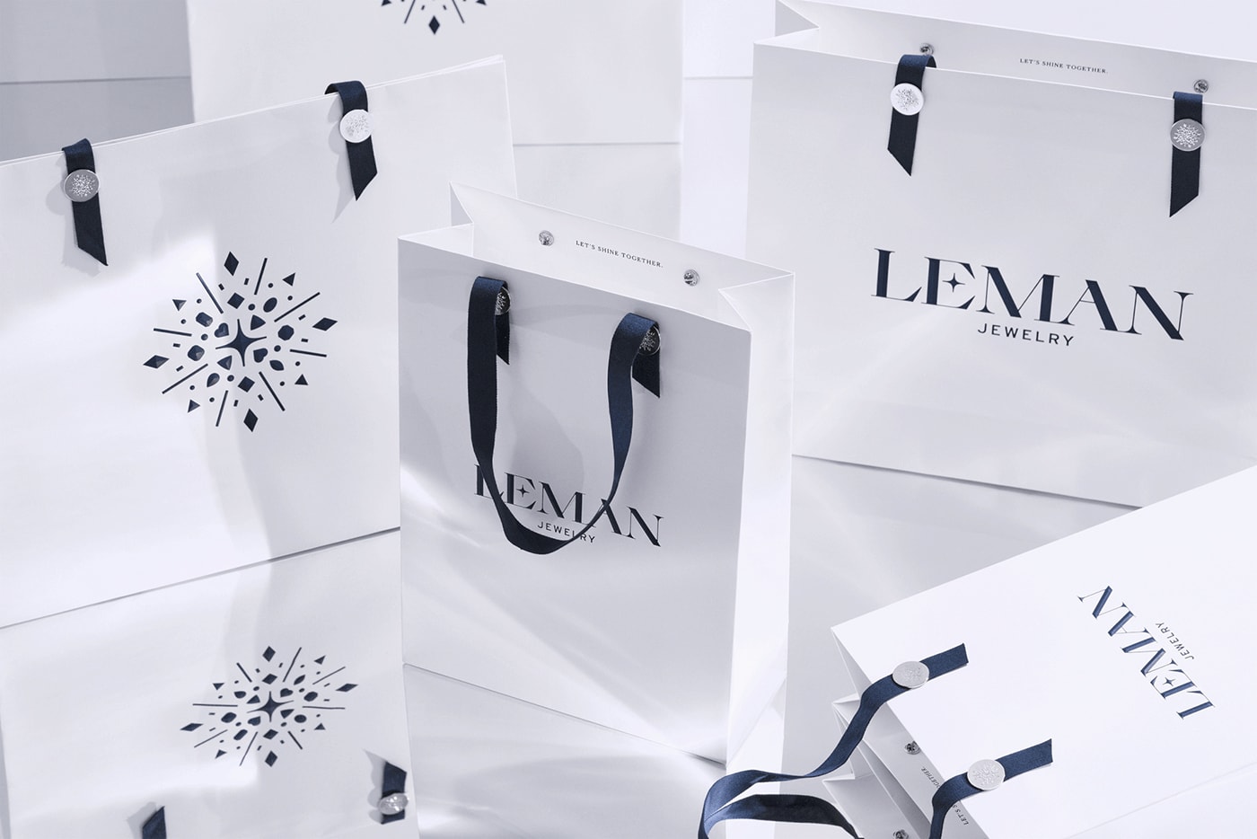 Leman 高级珠宝时装VI设计—— 传统品牌战略升级，珠宝品牌设计，品牌战略升级，深圳VI设计，左右格局