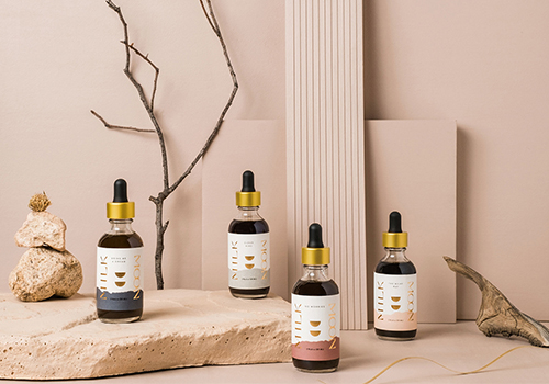 Milk Moon 女性药妆化妆品品牌VI形象设计