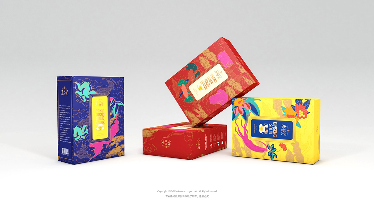 国潮风格快销品包装设计-深圳食品包装策划设计机构左右格局